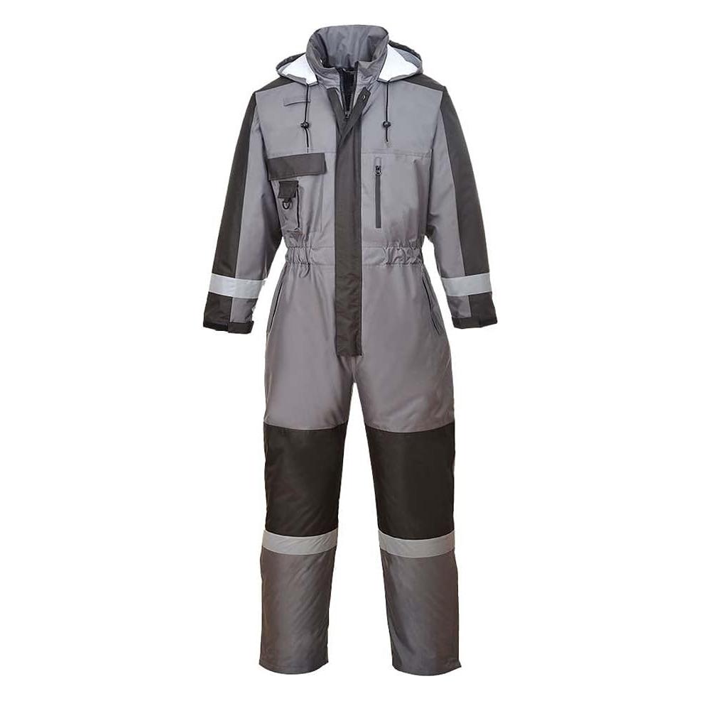 Portwest Herren Winter Arbeitsoverall -40 °C Kälteschutz Grau 2XL (XXL) (S585GRRXXL)