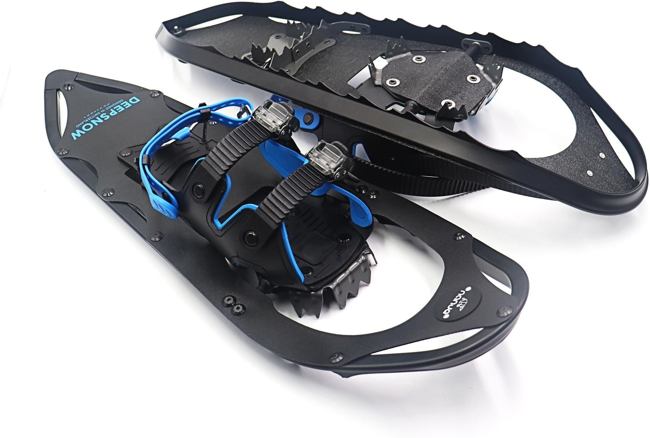 Schneeschuhe "Nanuq Schneeschuh Deepsnow Schwarz", blau, Schuhzubehör, B/H/L: 21cm x 64cm, Schneeschuhe, B:21cm L:64cm blau B/H/L: 21cm x 64cm