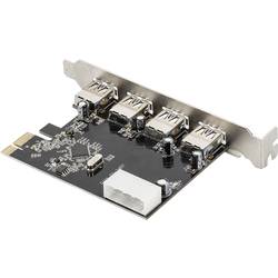 Digitus DIGITUS - 4-Port USB 3.0 PCI Express-Karte 4 Port PCI-Express Karte USB-A (USB 3.0) PCIe DS-30221-1
