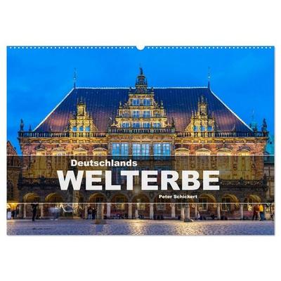Deutschlands Welterbe (Wandkalender 2026 DIN A2 quer), CALVENDO Monatskalender
