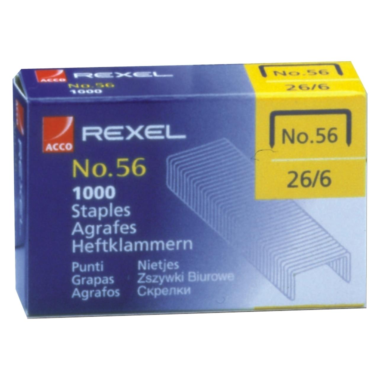 Rexel Heftklammern Nr 56 (1000x) (6131)