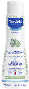 Mustela Gentle Cleansing Gel Hair and Body Bebé 200 ml