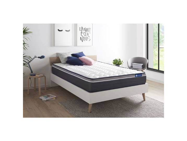 Matelas - ACTISOM - Actilatex Plus - 140x210 cm - Latex - Mémoire de forme - Très ferme