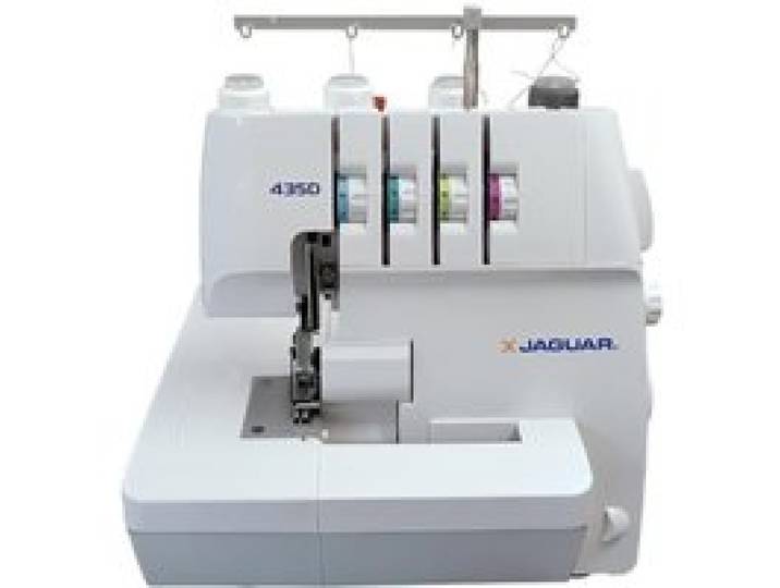 Jaguar Surjeteuse 435D 3-4 fils enfilage couleur entraînement différentiel LED 91W avec accessoires.