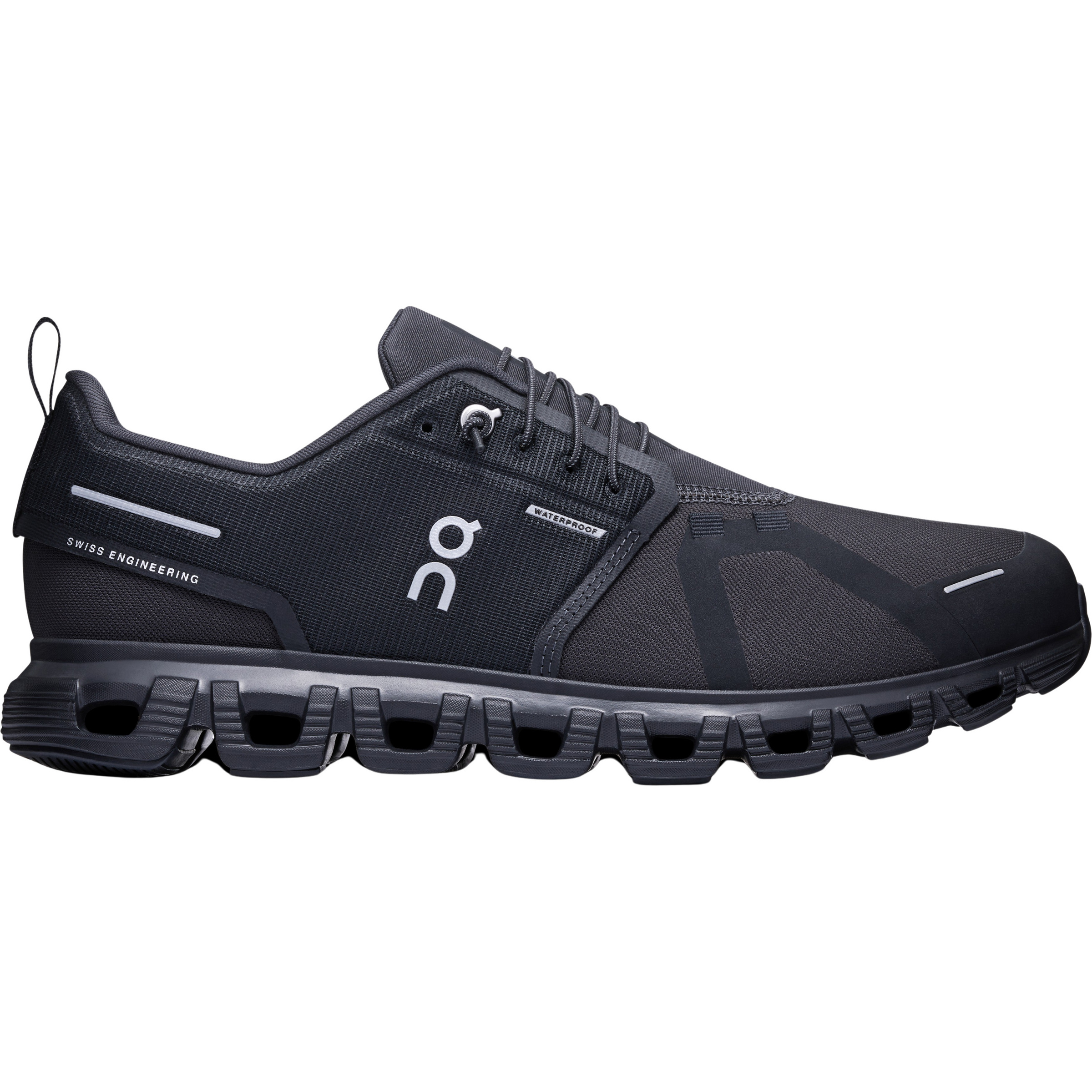 On Cloud 6 WP Herren Freizeitschuhe schwarz Größe 46 Lifestyle Wasserdicht