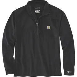Carhartt Force Half-Zip, T-Shirt langarm - Schwarz - M