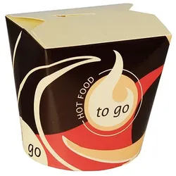 Starpak 50 Snackboxen "To Go" eckig 750 ml 10,1 cm x 10 cm x 9,1 cm