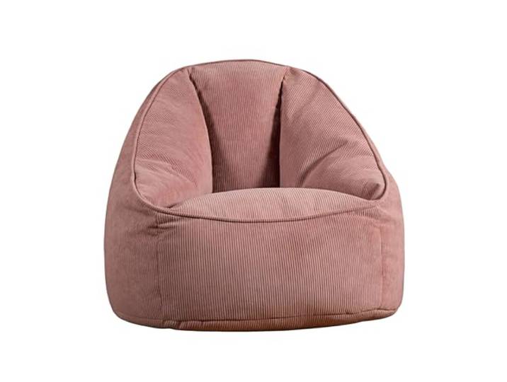 Xumh2024-3 Sitzsack Sitzsack Lazy Sofa Einzel-Tatami-Bodenstuhl Kompakter Lounge-Sessel for kleine Räume(Pink)