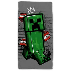 COFI 1453 Minecraft Strandtuch 70x140 cm – Frottee-Badetuch Baumwolle