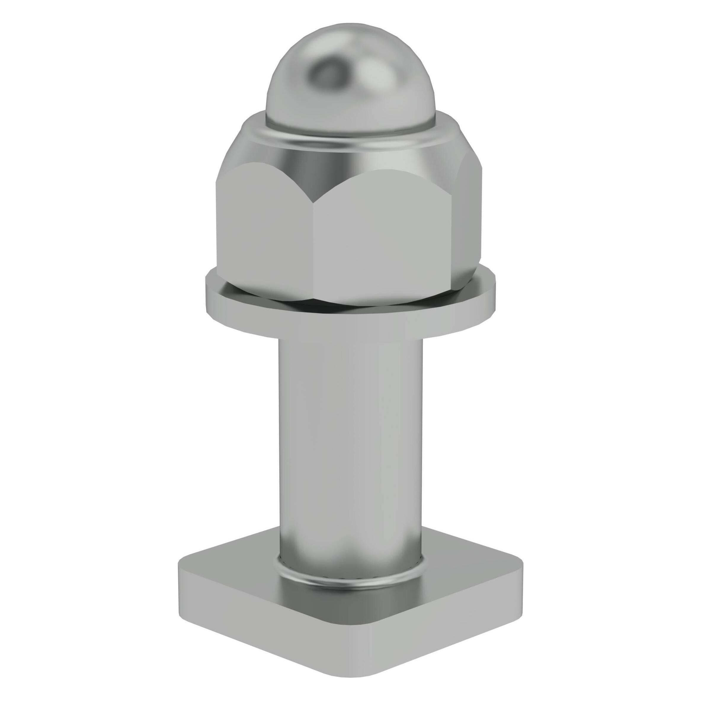 Munk Systemgeländer T-Nut-Schraube M8 x 18 kpl. 1 Satz = 10 Stück (984062)