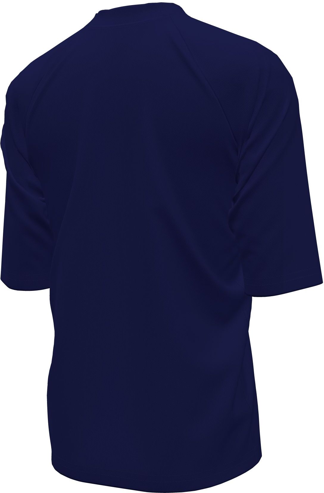 T-Shirt NIKE "SHORT SLEEVE HYDROGU für Kinder", Mädchen, Gr. M (140/146), blau (midnight navy), Jersey, Obermaterial: 100% Polyester, normal, Rundhals, Shirts T-Shirt, kurzärmlig, für Sport und Outdoor, mit UPF-40-UV-Schutz midnight navy M (140/146)
