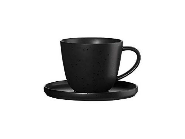 ASA 19020190 Kaffeetasse, Porzellan, Schwarz