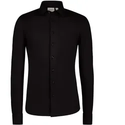 Hemd "COTTON TEC" 137 langarm - XS - schwarz
