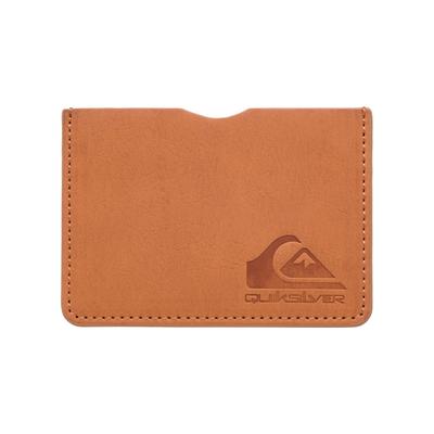 Brieftasche QUIKSILVER "Brackman", Herren, braun (bran), Kunstfaser, Kleinlederwaren Brieftasche