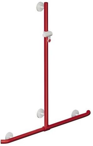 Hewi System 800 K Duschhandlauf 950.35.4S9933 Sonderlänge, rubinrot, mit verschiebbarer Brausestange