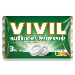 VIVIL® Pfefferminz mit Zucker Bonbons