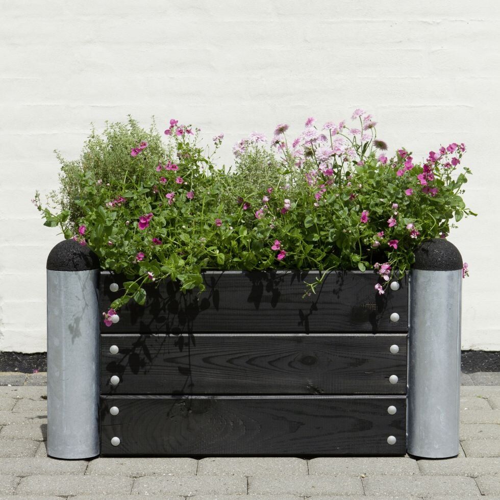 Plus Hochbeet Pipe 6a 80 x 80 x 36 cm