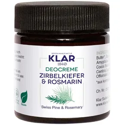 Deocreme - Zirbelkiefer & Rosmarin