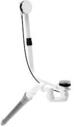 Bette Multiplex M5 Multiplex et trop-plein B601901 chromé, allongé pour baignoires silhouette