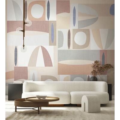 Fototapete MARBURG, beige (hautfarbe), B:2,12m L:2,7m, Vlies, Tapeten, moderne Tapete für Wohnzimmer Schlafzimmer Küche