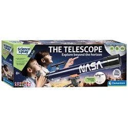Clementoni Wetenschap & Spel Telescoop Experimenteerdoos -Educatief speelgoed - 8+ jaar