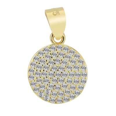 Kettenanhänger ADELIA´S "Anhänger aus 925 Silber", gold, Schmuckanhänger, Damen, Silber 925 (Sterlingsilber), Kettenanhänger, Ein kleines Geschenk mit großer Wirkung