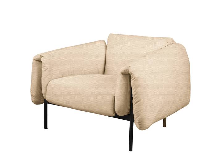 Outdoor-Sessel Zuzu 104 x 70 x 98cm Beige/Beige