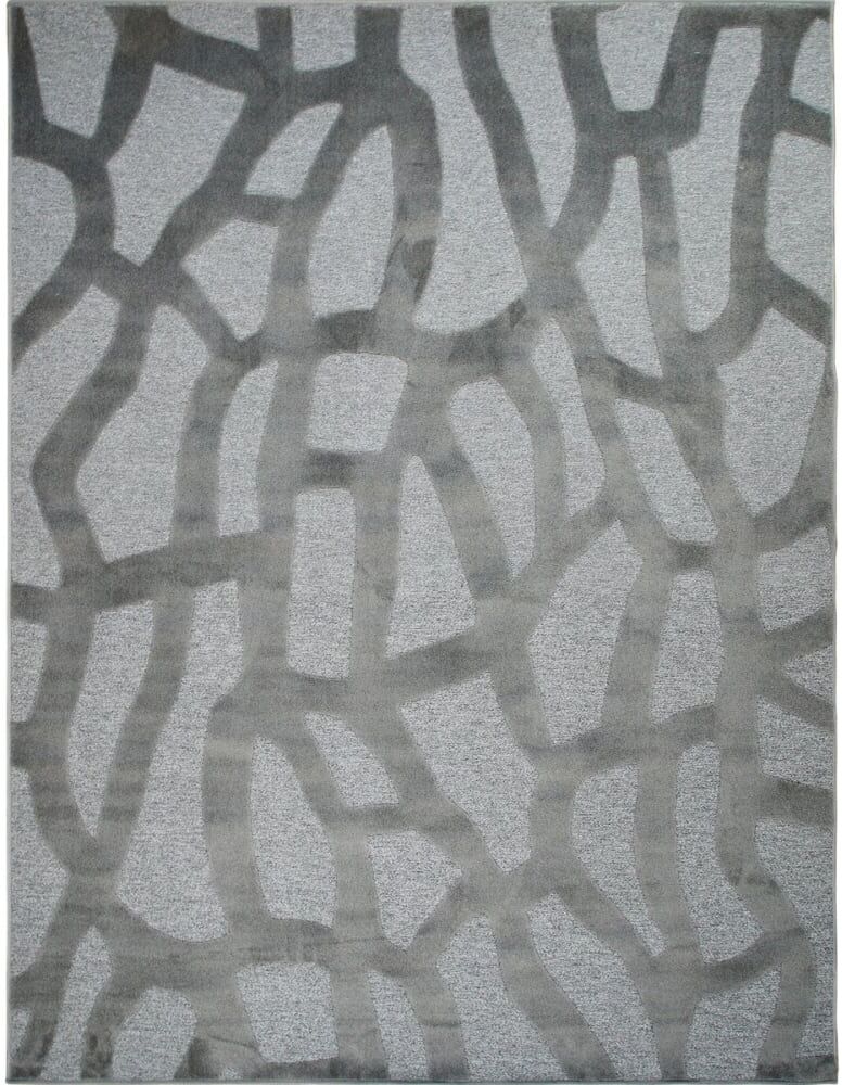 The Deco Factory Tapis relief graphique gris 160x230 Gris 230x1x160cm