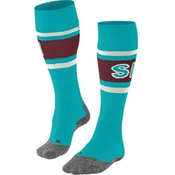 FALKE Damen Socken SK2 Intermediate W, Größe 37-38 in Blau Blau