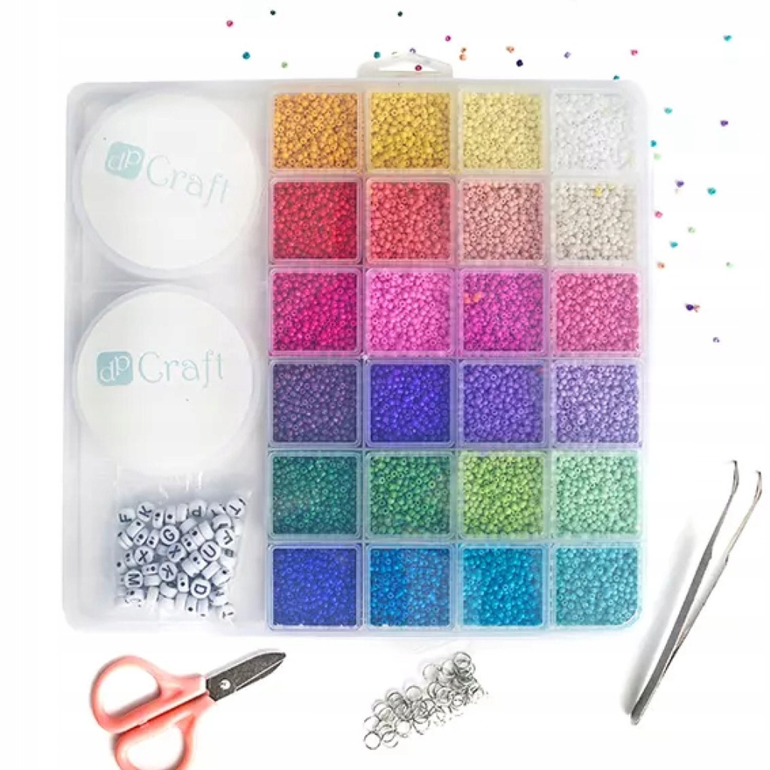 DpCraft Kralen Set voor het maken van sieraden zoals armbanden en kettingen