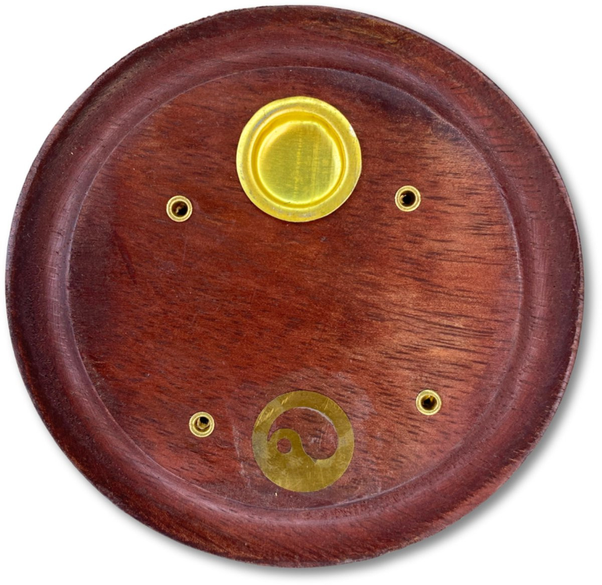 Ruben Robijn Kegel brander rond Yin Yang wierookhouder