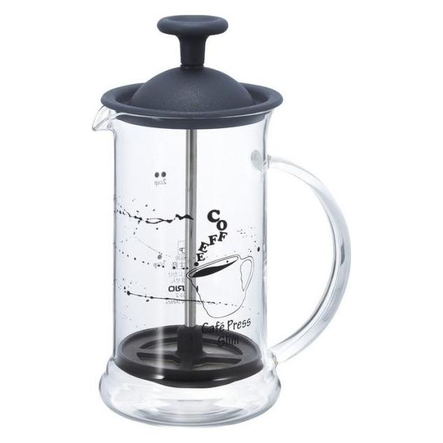 Hario French Press, Cafepress Slim (0.24 l) (Hario-CPSS-2TB)