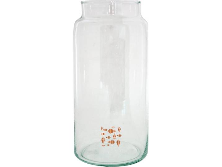 TAK Design Vaas Things L - Handgemaakt - Glas - Ø10 x 18 cm - Koper
