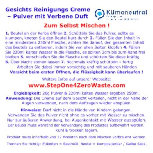 Step One Gesichtsreiniger in Pulverform Pfingstrose (20 g) (53487753)
