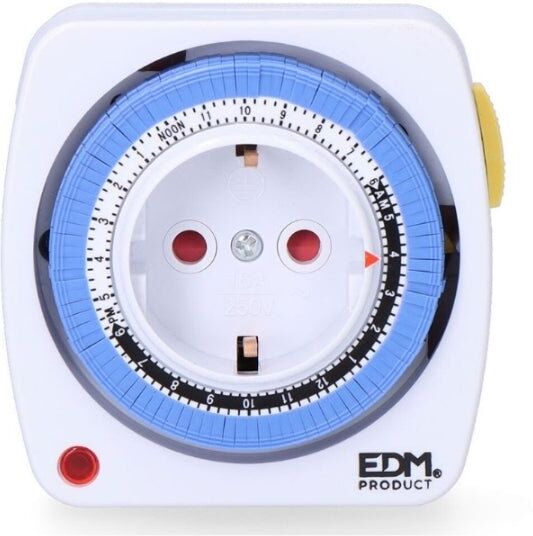 ELEKTRO3 Programmateur Journalier Mécanique Compact 230V 16A 3500W