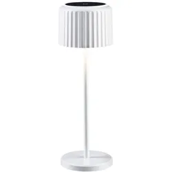 Paulmann Solar Akkuleuchte Else IP44 dimmbar 2700K Weiß 94879
