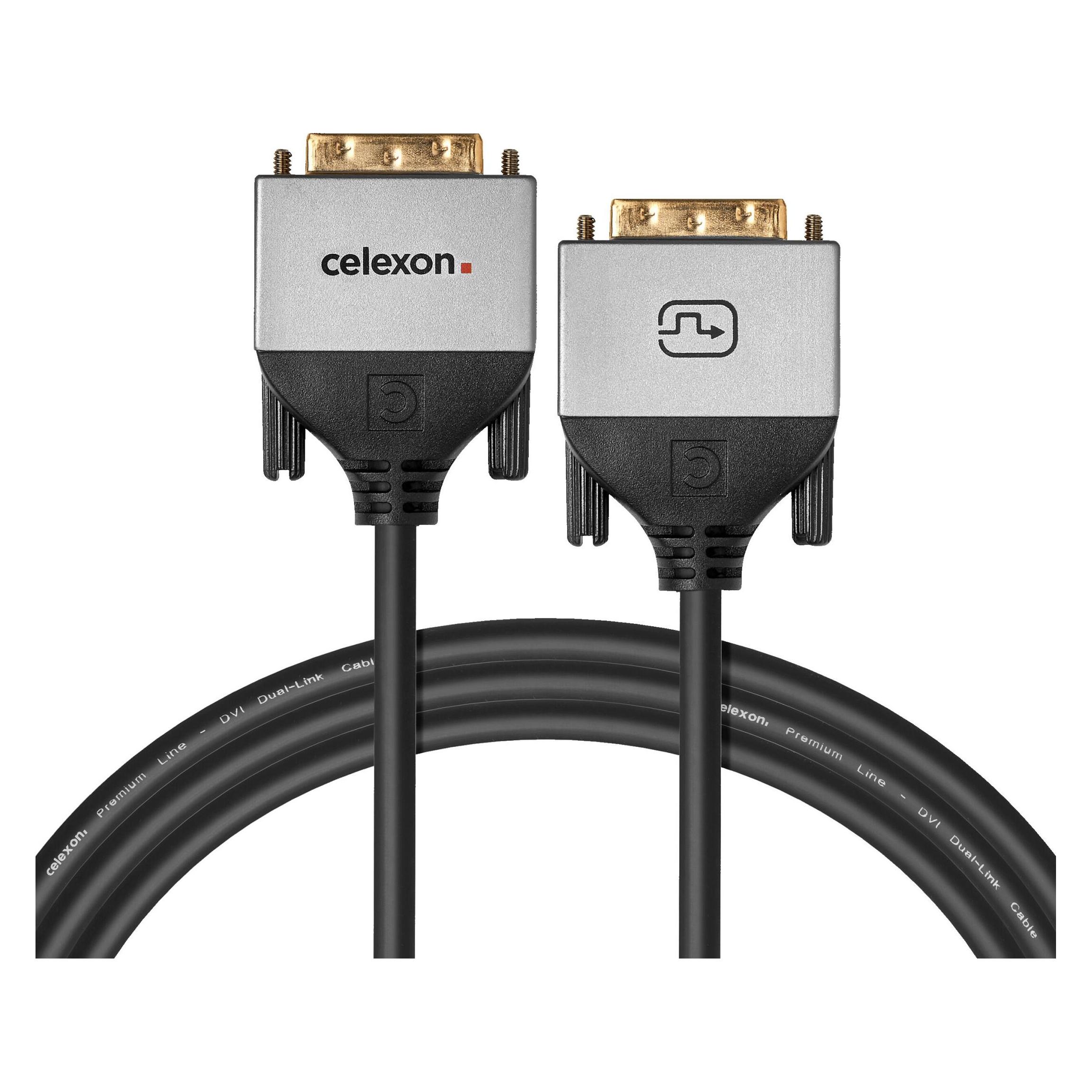 Celexon DVI Dual Link Kabel 5,0m - Professional Line (5 m) (1000015558)