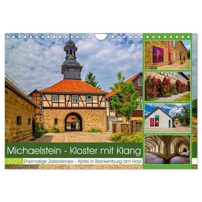 Michaelstein - Kloster mit Klang (Wandkalender 2027 DIN A4 quer), CALVENDO Monatskalender