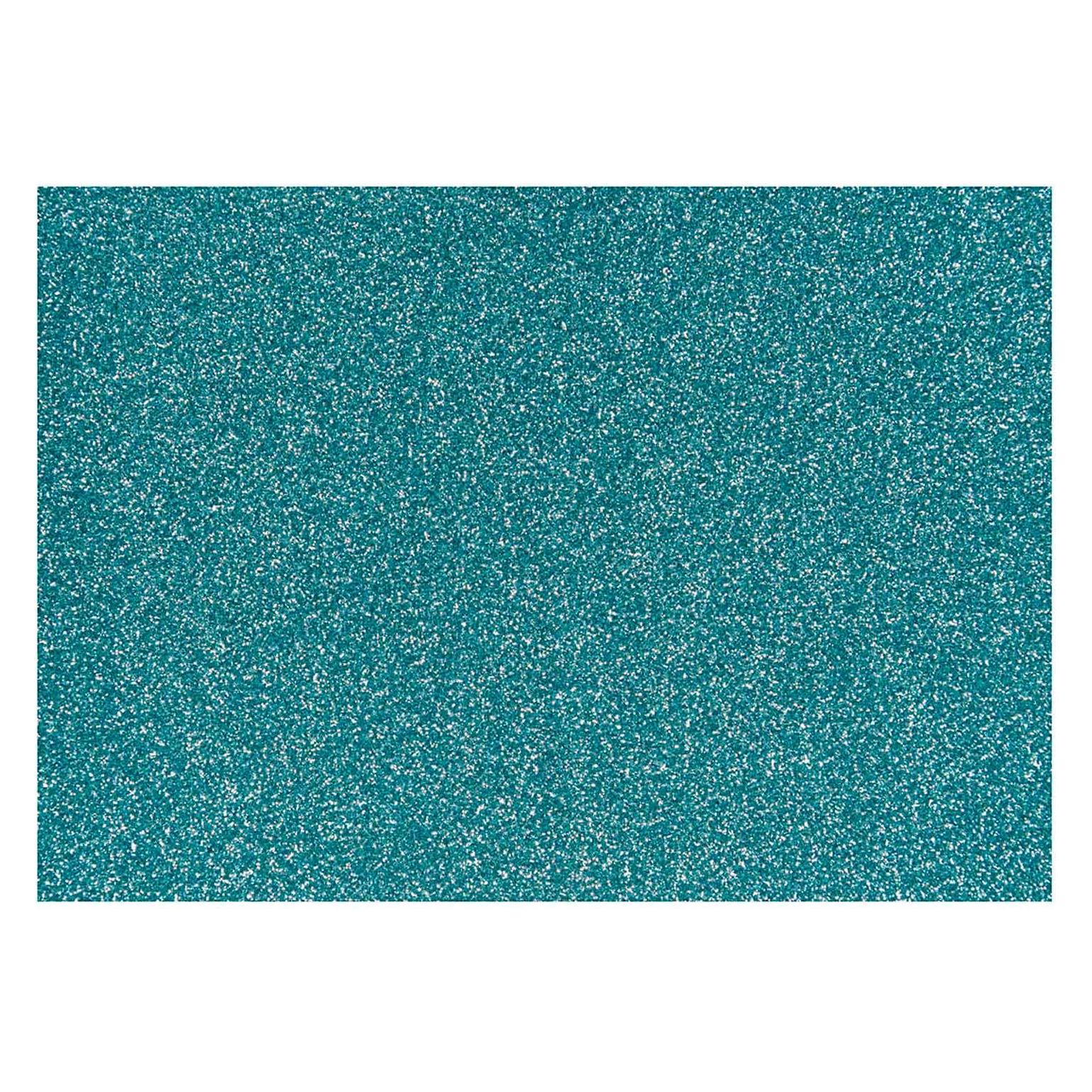 Creativ Company Opstrijkfolie Glitter Lichtblauw, A5 (1x) (44335)