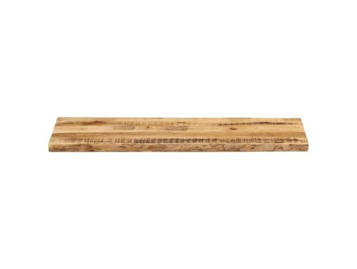 KTHLBRH Ersatz-Tischplatte aus Mangoholz, 110 x 40 x 2,5 cm Rustikale lebende Kanten, tropisches Massivholz, glatte Oberfläche, leicht zu reinigen, vielseitig einsetzbar
