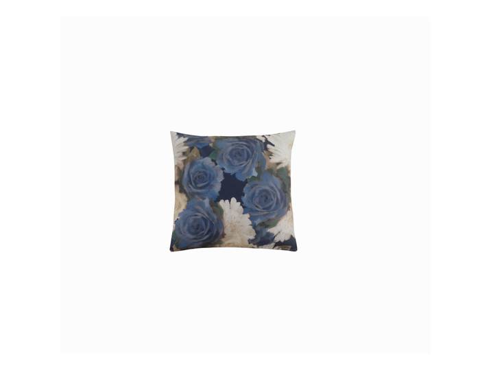 KAS Kissenbezug Petra Bunt Blumenmuster Baumwolle B 65 T 65 cm - Kissenbezug