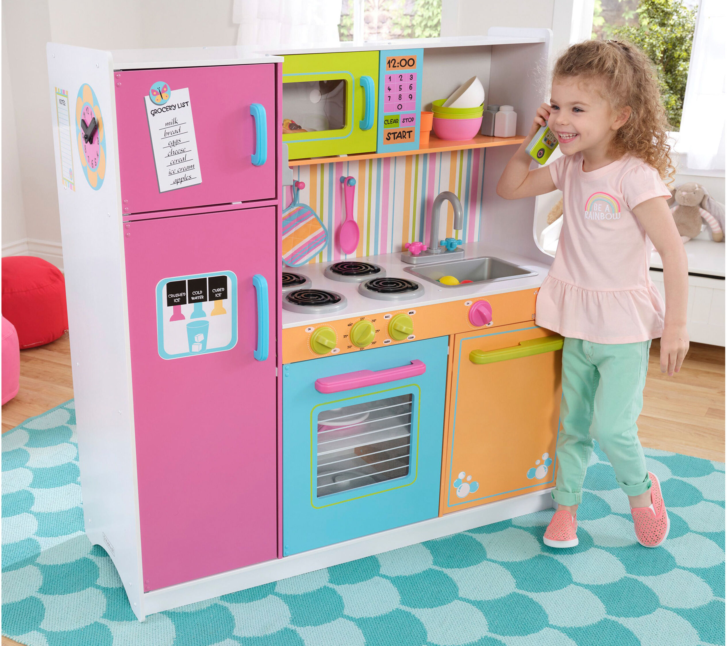 KIDKRAFT Deluxe Spielküche »Big and Bright«, pflegeleicht