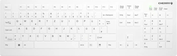 Contour Active Key AK-C8112 2.4 GHz Deutsch weiß (kabellos)