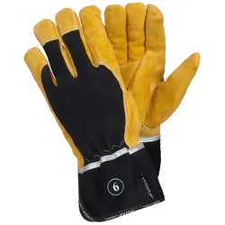 Arbeitshandschuhe 139 gelb/schwarz - 11 (XXL)