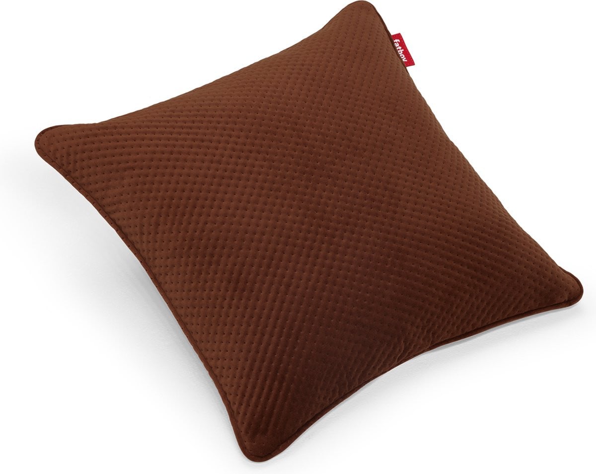 Fatboy Recycled Square Pillow Royal Velvet Tobacco