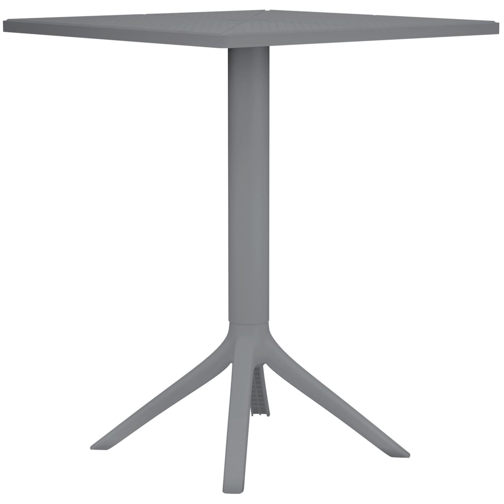 CLP Tisch Nuvela 60x60 cm - Farbe: dunkelgrau