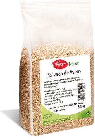 El Granero Integral Haferkleie 500 Gramm