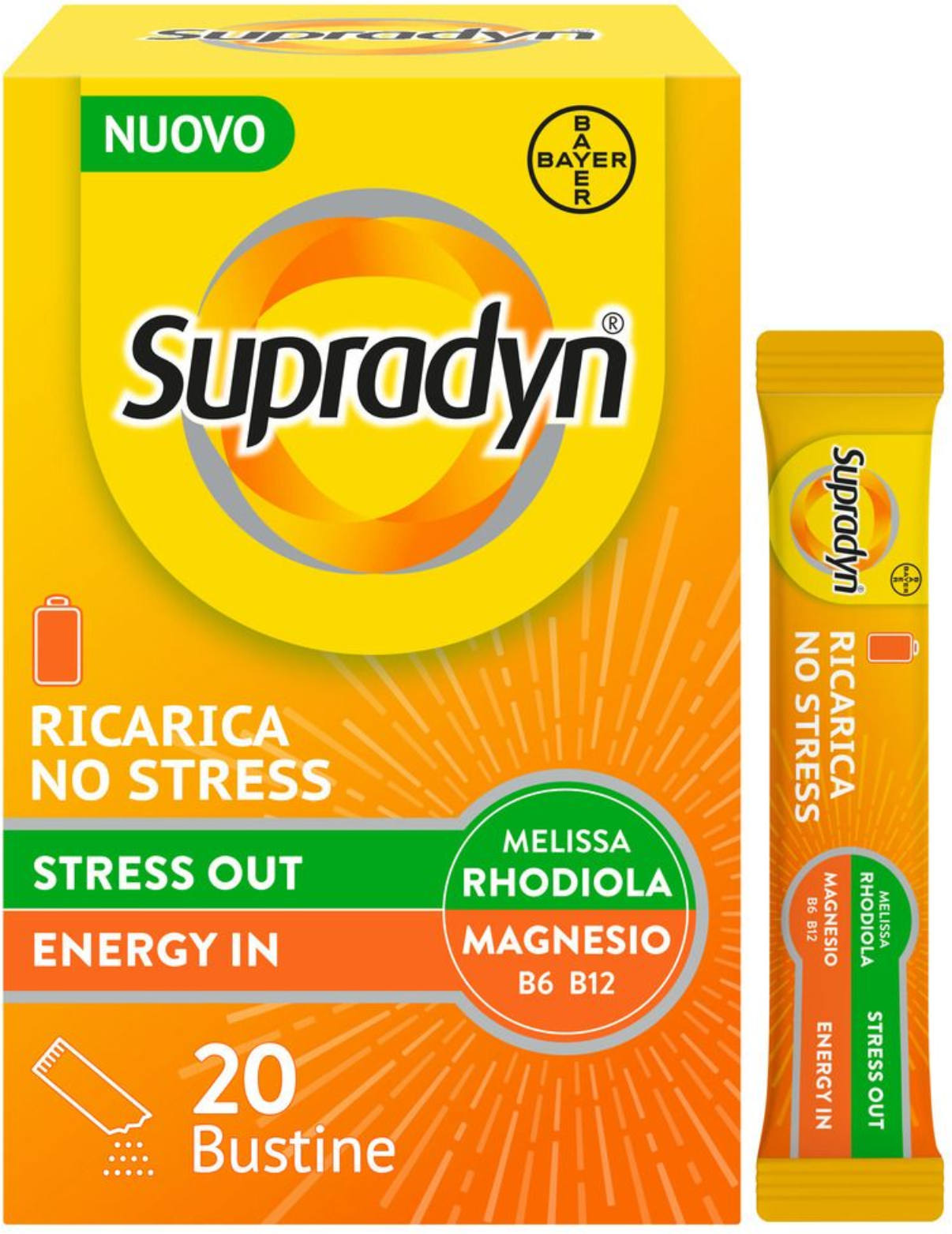 SUPRADYN Ricarica No Stress 20 Bustine 