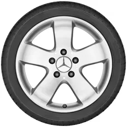 Mercedes-Benz E-Klasse 211 Original 5-Speichen-Rad Rucha 16 Zoll B66474125
