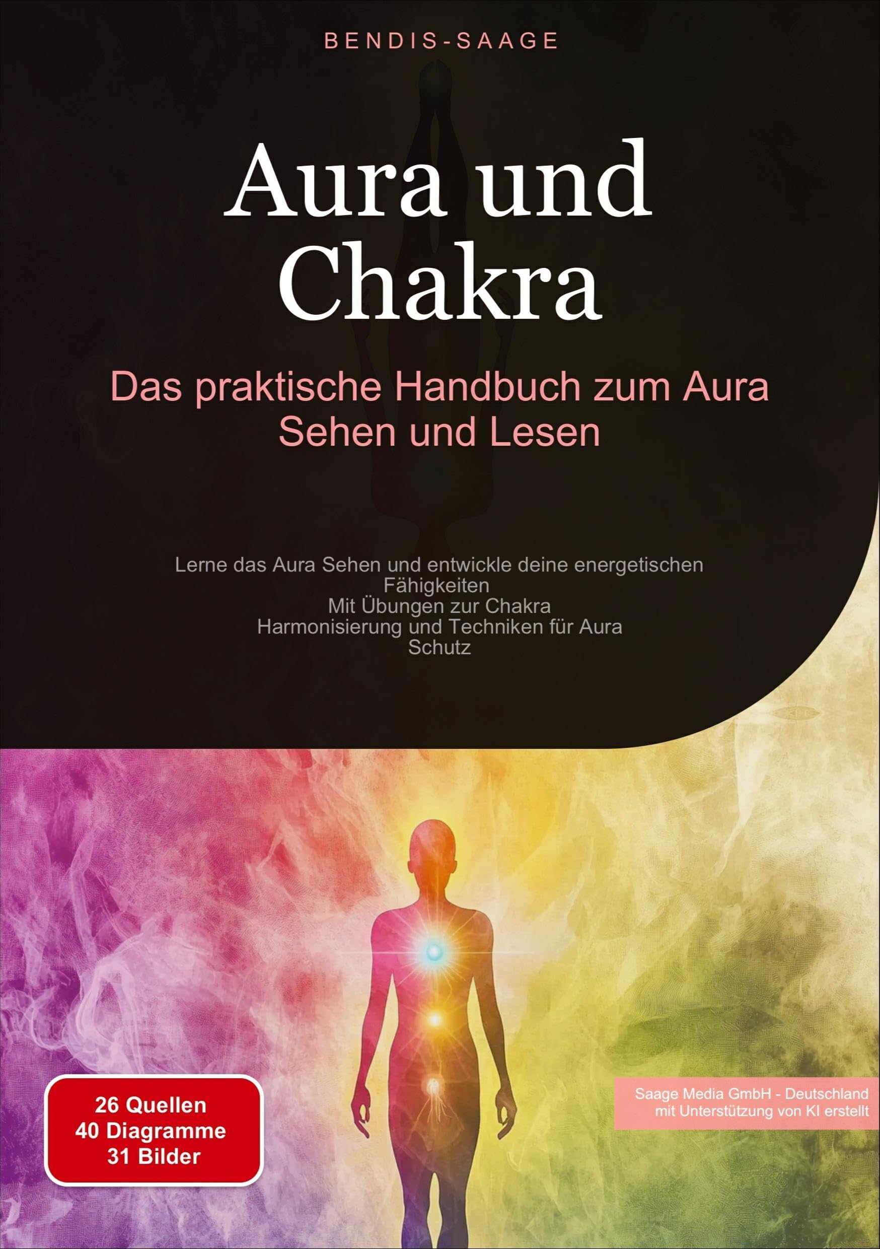 Saage - Deutschland, Bendis A. I. - Aura und Chakra: Das praktische Handbuch zum Aura Sehen und Lesen: Lerne das Aura Sehen und entwickle deine energetischen Fähigkeiten - Mit Übungen ... und Techniken für Aura-Schutz - Preis vom 09.10.2026 07:28:09 h